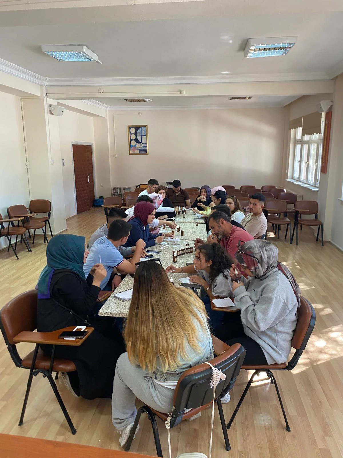 Tıbbi ve Aromatik Bitkiler Bölümümüzde Parfüm Workshop Çalışması